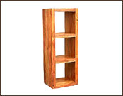 3 Hole Cube Wooden Display Shelving Unit